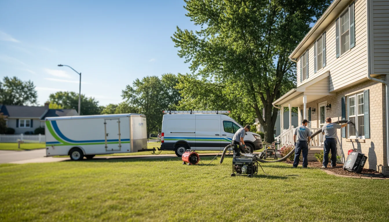 Flooded Basement Restoration And Cleanup With Repair in Big Bear Lake, CA near me